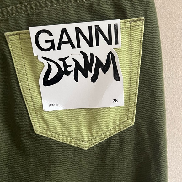 GANNI Overdyed Denim Figni - Picture 9 of 11
